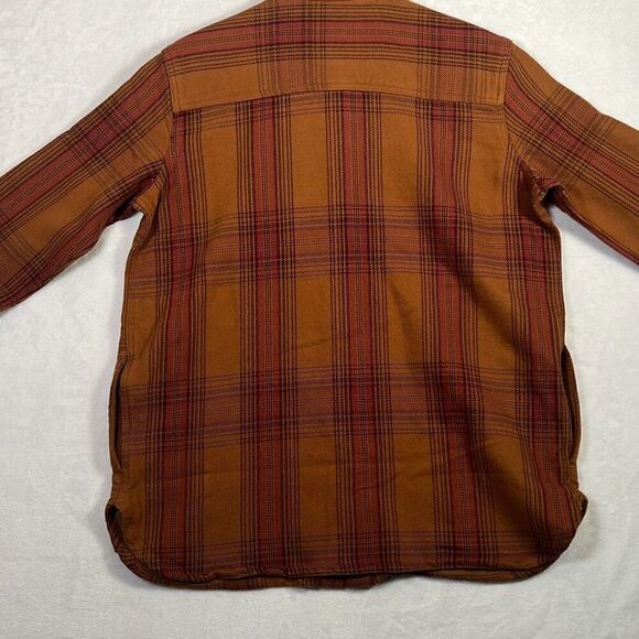 Carhartt Women's Loose Fit Heavyweight Twill Shirt Jacket Brown Sz‎ Medium NWT - Picture 9 of 10